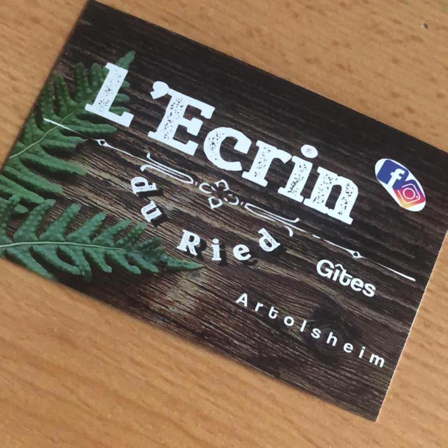 Gîtes L'Ecrin du Ried Alsace Artolsheim Extérieur photo