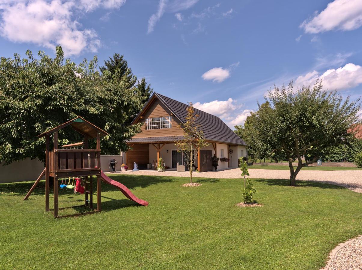 Gîtes L'Ecrin du Ried Alsace Artolsheim Extérieur photo